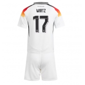 Duitsland Florian Wirtz #17 Thuis tenue voor kinderen EK 2024 Korte Mouwen (+ broek)
