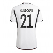 Duitsland Ilkay Gundogan #21 Thuis tenue WK 2022 Korte Mouwen