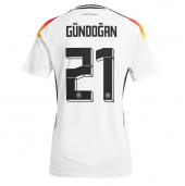 Duitsland Ilkay Gundogan #21 Thuis tenue voor Dames EK 2024 Korte Mouwen