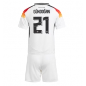 Duitsland Ilkay Gundogan #21 Thuis tenue voor kinderen EK 2024 Korte Mouwen (+ broek)