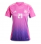 Duitsland Ilkay Gundogan #21 Uit tenue voor Dames EK 2024 Korte Mouwen