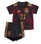 Duitsland Ilkay Gundogan #21 Uit tenue voor kinderen WK 2022 Korte Mouwen (+ broek)