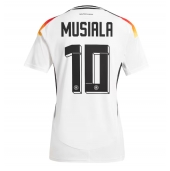 Duitsland Jamal Musiala #10 Thuis tenue voor Dames EK 2024 Korte Mouwen