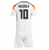Duitsland Jamal Musiala #10 Thuis tenue voor kinderen EK 2024 Korte Mouwen (+ broek)