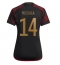 Duitsland Jamal Musiala #14 Uit tenue voor Dames WK 2022 Korte Mouwen