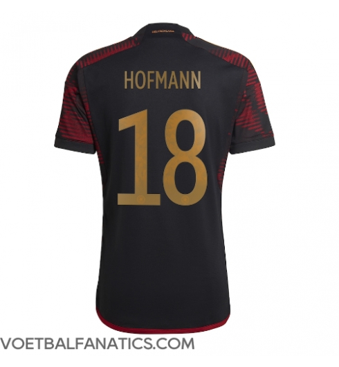 Duitsland Jonas Hofmann #18 Uit tenue WK 2022 Korte Mouwen