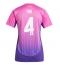 Duitsland Jonathan Tah #4 Uit tenue voor Dames EK 2024 Korte Mouwen