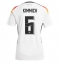 Duitsland Joshua Kimmich #6 Thuis tenue voor Dames EK 2024 Korte Mouwen