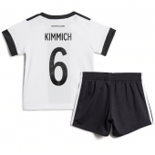 Duitsland Joshua Kimmich #6 Thuis tenue voor kinderen WK 2022 Korte Mouwen (+ broek)