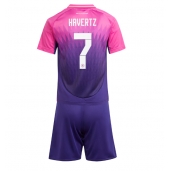Duitsland Kai Havertz #7 Uit tenue voor kinderen EK 2024 Korte Mouwen (+ broek)