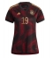 Duitsland Leroy Sane #19 Uit tenue voor Dames WK 2022 Korte Mouwen