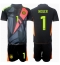 Duitsland Manuel Neuer #1 Keeper Thuis tenue voor kinderen EK 2024 Korte Mouwen (+ broek)
