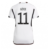 Duitsland Mario Gotze #11 Thuis tenue voor Dames WK 2022 Korte Mouwen