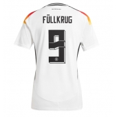Duitsland Niclas Fullkrug #9 Thuis tenue voor Dames EK 2024 Korte Mouwen