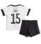 Duitsland Niklas Sule #15 Thuis tenue voor kinderen WK 2022 Korte Mouwen (+ broek)