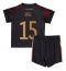 Duitsland Niklas Sule #15 Uit tenue voor kinderen WK 2022 Korte Mouwen (+ broek)