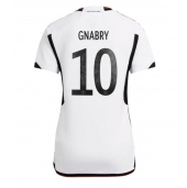 Duitsland Serge Gnabry #10 Thuis tenue voor Dames WK 2022 Korte Mouwen