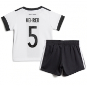Duitsland Thilo Kehrer #5 Thuis tenue voor kinderen WK 2022 Korte Mouwen (+ broek)