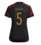 Duitsland Thilo Kehrer #5 Uit tenue voor Dames WK 2022 Korte Mouwen