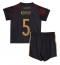 Duitsland Thilo Kehrer #5 Uit tenue voor kinderen WK 2022 Korte Mouwen (+ broek)