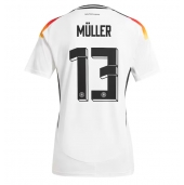 Duitsland Thomas Muller #13 Thuis tenue voor Dames EK 2024 Korte Mouwen