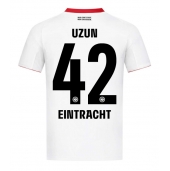 Eintracht Frankfurt Can Uzun #42 Uit tenue 2025-26 Korte Mouwen