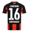 Eintracht Frankfurt Hugo Larsson #16 Thuis tenue 2025-26 Korte Mouwen