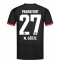 Eintracht Frankfurt Mario Gotze #27 Uit tenue 2024-25 Korte Mouwen