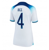 Engeland Declan Rice #4 Thuis tenue voor Dames WK 2022 Korte Mouwen
