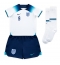 Engeland Harry Kane #9 Thuis tenue voor kinderen WK 2022 Korte Mouwen (+ broek)