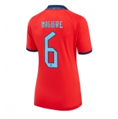 Engeland Harry Maguire #6 Uit tenue voor Dames WK 2022 Korte Mouwen