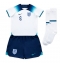 Engeland John Stones #5 Thuis tenue voor kinderen WK 2022 Korte Mouwen (+ broek)