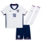 Engeland Jude Bellingham #10 Thuis tenue voor kinderen EK 2024 Korte Mouwen (+ broek)