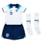 Engeland Jude Bellingham #22 Thuis tenue voor kinderen WK 2022 Korte Mouwen (+ broek)