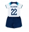 Engeland Jude Bellingham #22 Thuis tenue voor kinderen WK 2022 Korte Mouwen (+ broek)