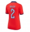 Engeland Kyle Walker #2 Uit tenue voor Dames WK 2022 Korte Mouwen