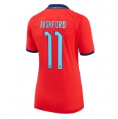 Engeland Marcus Rashford #11 Uit tenue voor Dames WK 2022 Korte Mouwen