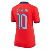 Engeland Raheem Sterling #10 Uit tenue voor Dames WK 2022 Korte Mouwen