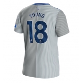 Everton Ashley Young #18 Derde tenue 2023-24 Korte Mouwen
