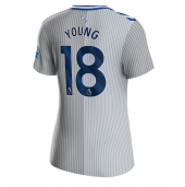Everton Ashley Young #18 Derde tenue voor Dames 2023-24 Korte Mouwen