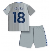 Everton Ashley Young #18 Derde tenue voor kinderen 2023-24 Korte Mouwen (+ broek)