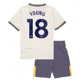 Everton Ashley Young #18 Derde tenue voor kinderen 2024-25 Korte Mouwen (+ broek)