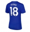 Everton Ashley Young #18 Thuis tenue voor Dames 2024-25 Korte Mouwen