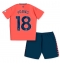 Everton Ashley Young #18 Uit tenue voor kinderen 2023-24 Korte Mouwen (+ broek)