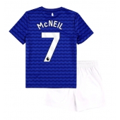 Everton Dwight McNeil #7 Thuis tenue voor kinderen 2025-26 Korte Mouwen (+ broek)