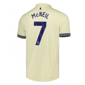 Everton Dwight McNeil #7 Uit tenue 2025-26 Korte Mouwen