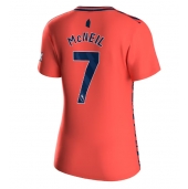 Everton Dwight McNeil #7 Uit tenue voor Dames 2023-24 Korte Mouwen