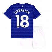Everton Jack Grealish #18 Thuis tenue voor kinderen 2025-26 Korte Mouwen (+ broek)
