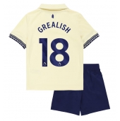 Everton Jack Grealish #18 Uit tenue voor kinderen 2025-26 Korte Mouwen (+ broek)