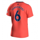 Everton James Tarkowski #6 Uit tenue 2023-24 Korte Mouwen